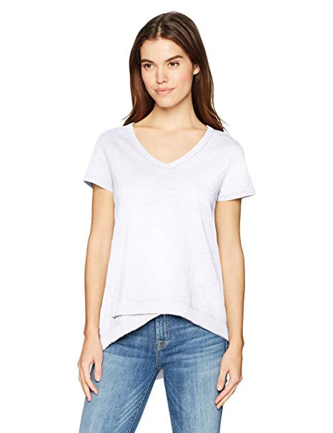 Dylan Slub V-Neck Short Sleeve