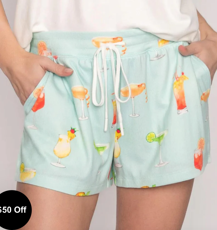 P.J. Salvage Drink Bout It Shorts