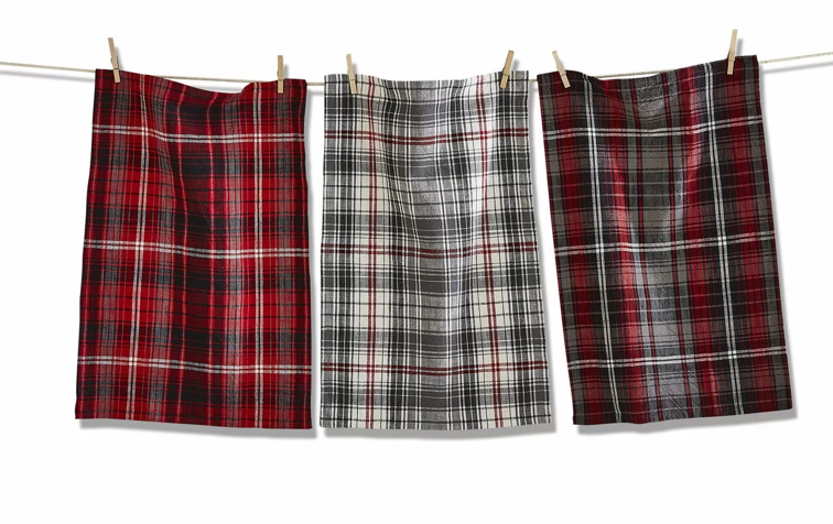 Tag Slub Dishtowel Set/3