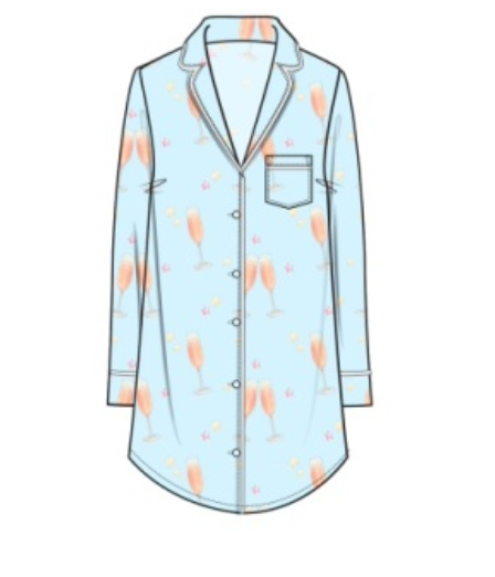 P.J. Salvage Had Me At Rose Night Shirt