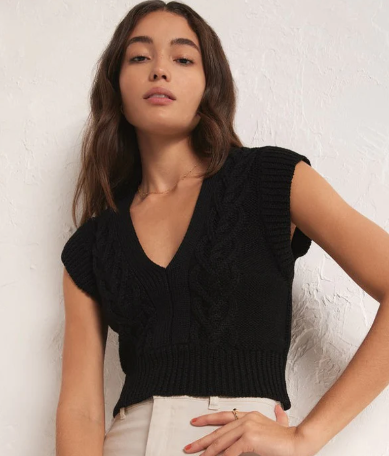 Z Supply Roped In Sweater Vest