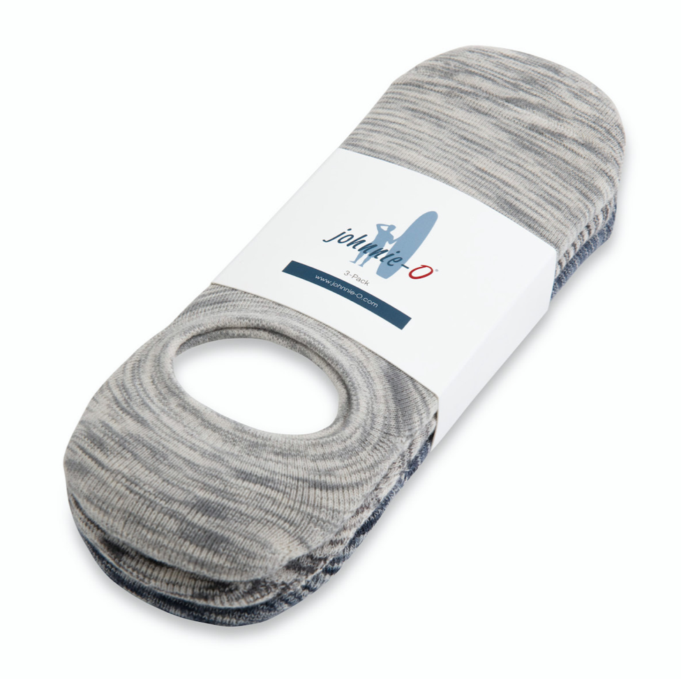 johnnie-O 3-pack No Show Socks