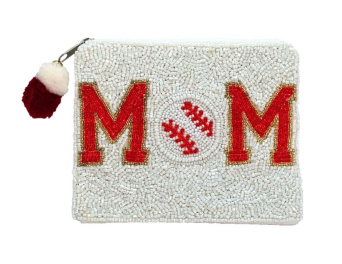LA Chic Beaded Pouch