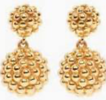 Capucine De Wulf Berry Drop Stud Earrings