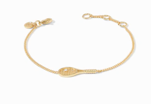 Julie Vos Delicate Tennis Racquet Bracelet