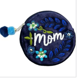 Pizzazz Velvet Beaded Pouch