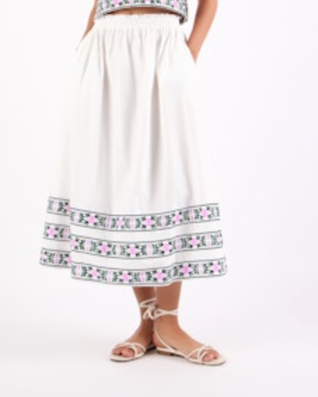 Beyond Vera Amber Skirt