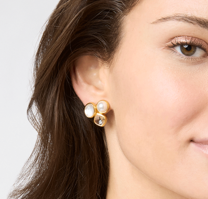 Julie Vos Kaleidoscope Statement Stud