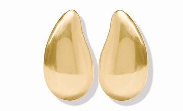 Julie Vos Gold Wave Earrings
