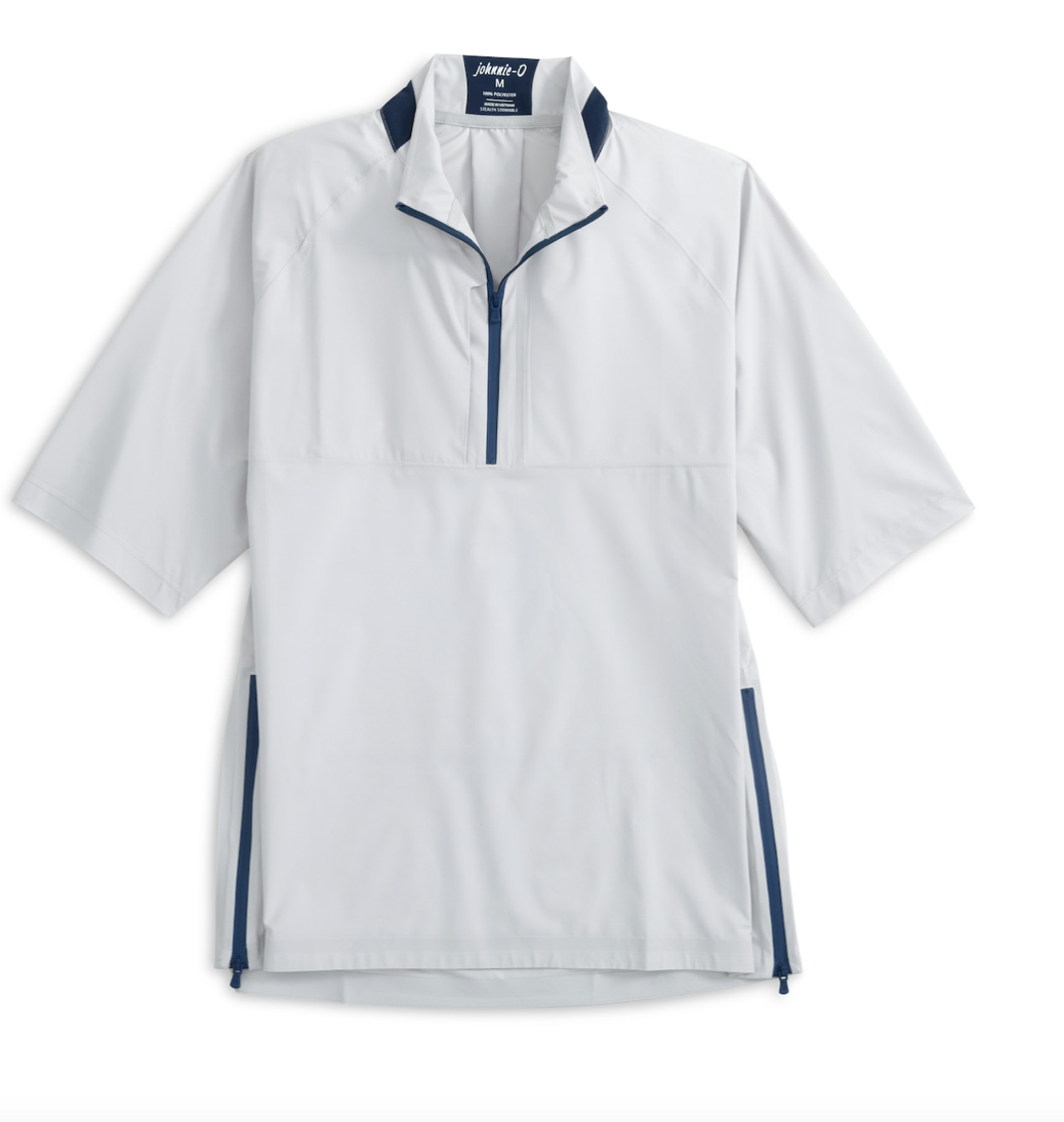 johnnie-O Stealth Stowable SS Rain Jacket