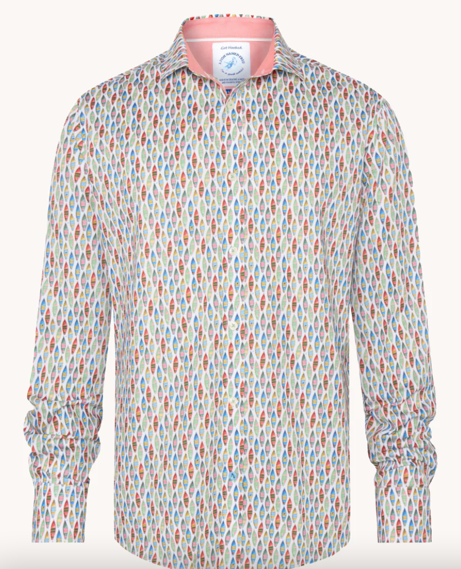 A Fish Named Fred LS Boat Shirt