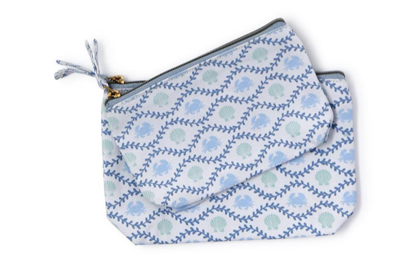 Block Print Multipurpose Pouch Set