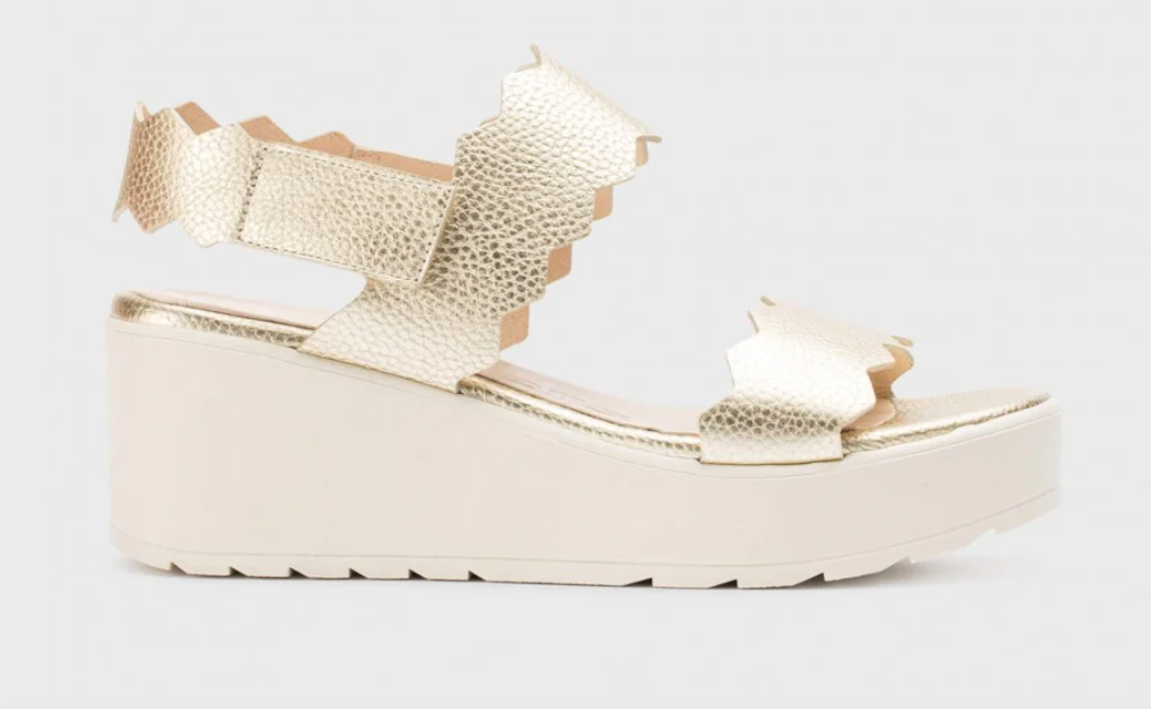 Wonders Max Platino Sandal