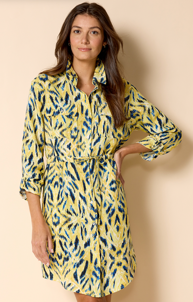 Nic + Zoe Sunny Skies Sydney Shirt Dress