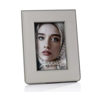 Zodax Nappa Leather Photo Frame