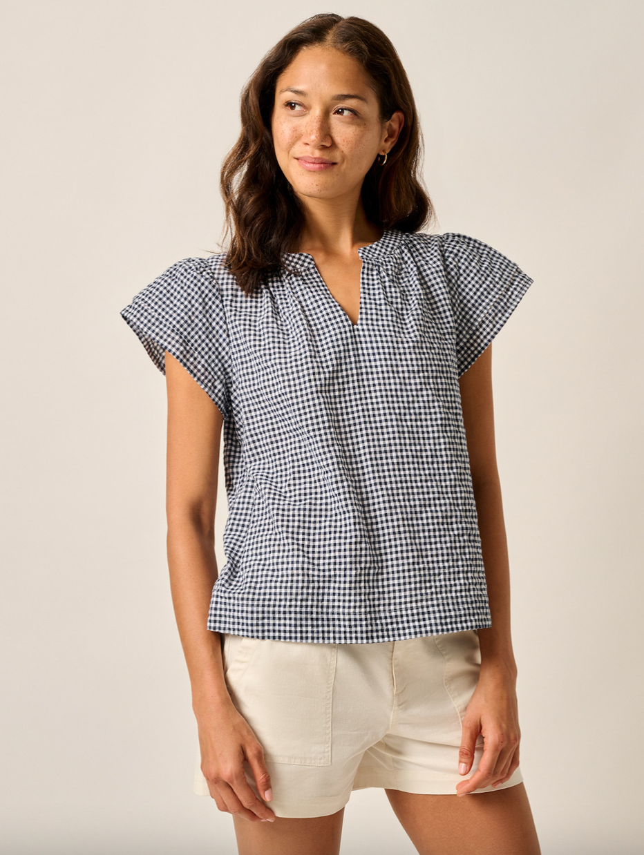 johnnie-O Trish Gingham Shirt