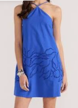 MINKPINK Darla Broderie Mini Dress