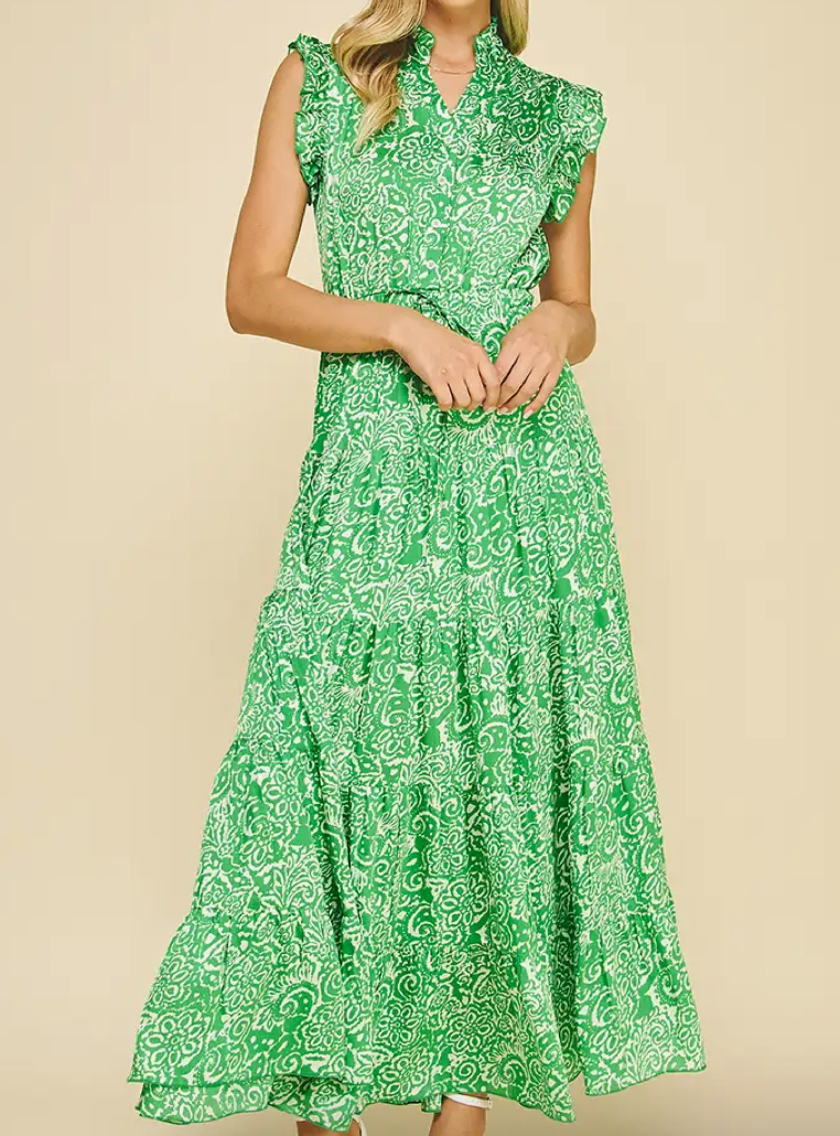 Pinch Paisley Print Maxi Dress