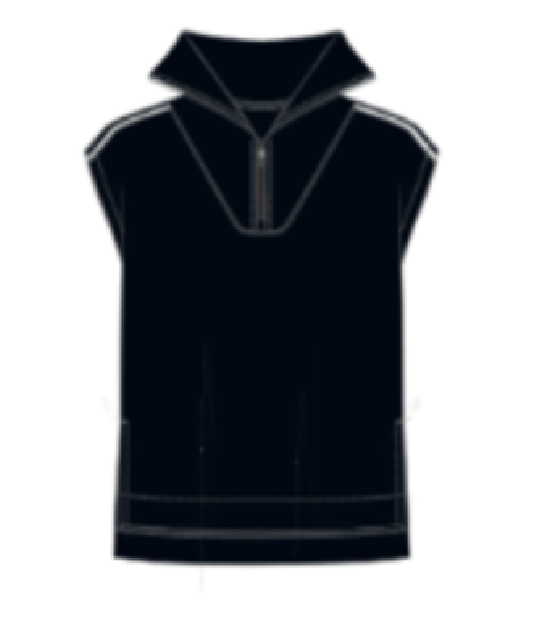 Spanx Sleeveless Half Zip