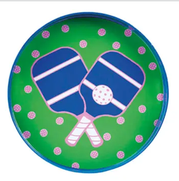 Rock Flower Paper Round Tray