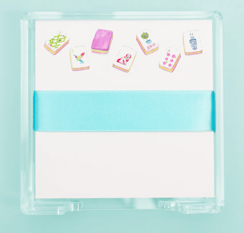 Taylor Paladino Sq Notepad Desk Set