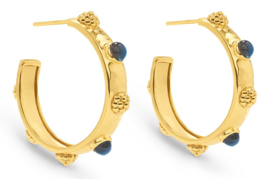 Capucine De Wulf Cleopatra Hoop Earrings