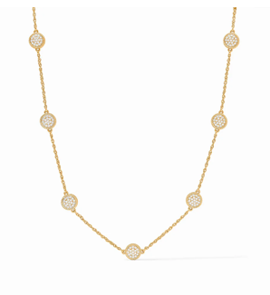 Julie Vos Windsor Delicate Station Necklace