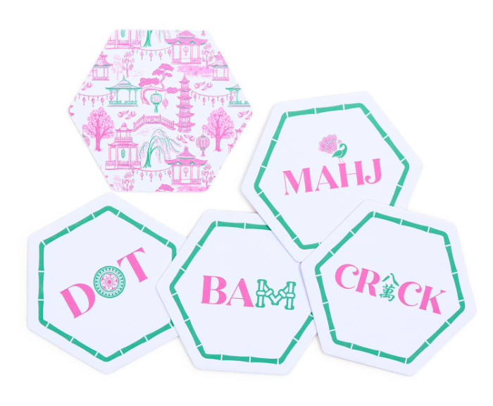 Two's Company Paper Coasters Set