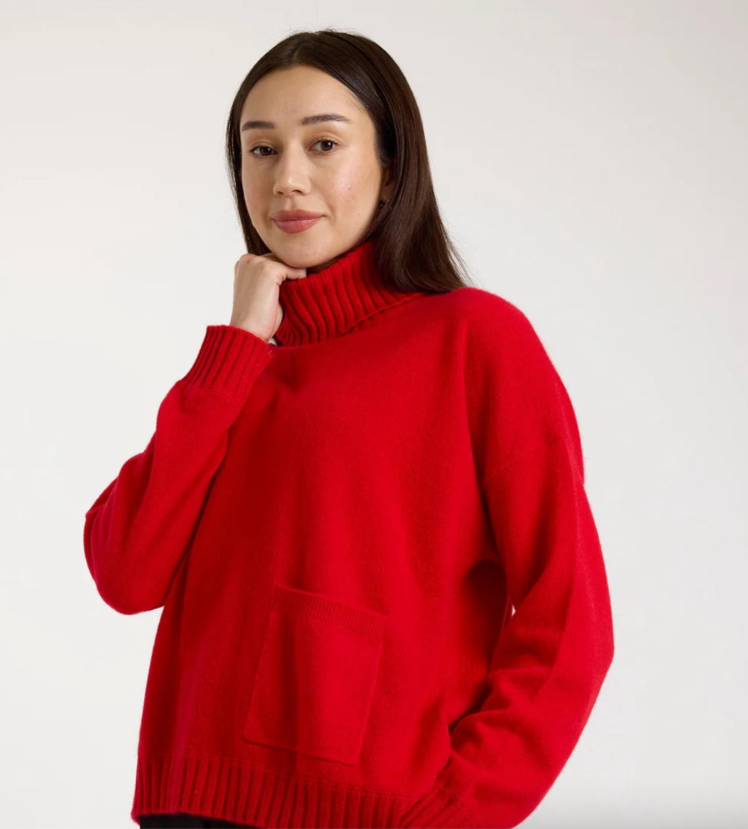 Brodie Pippin Roll Neck Sweater