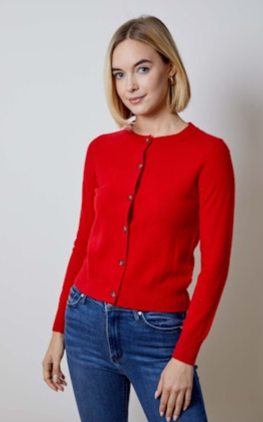 Design History Crew Cardigan