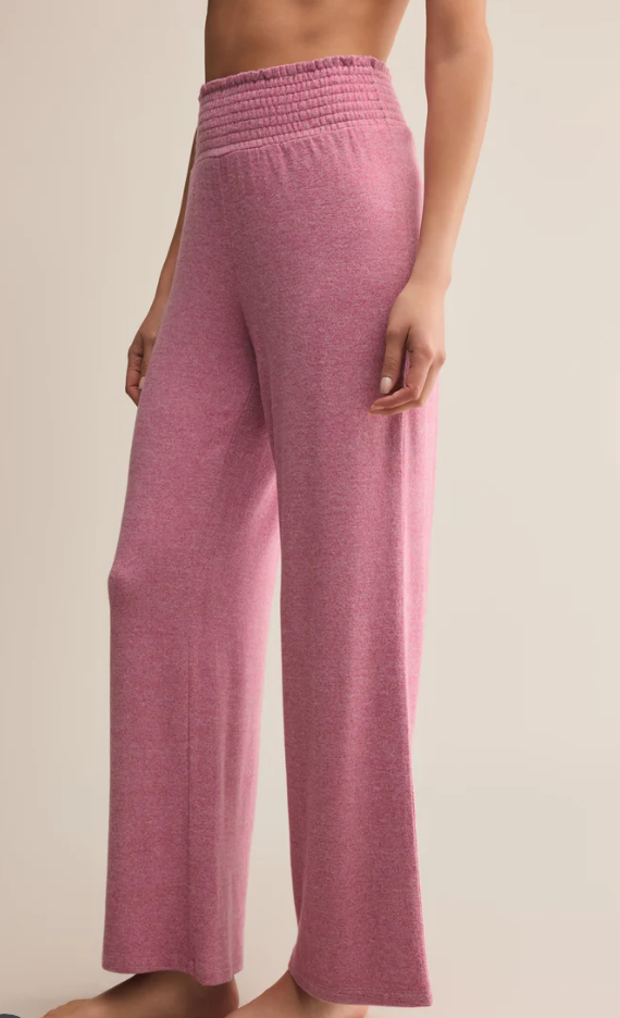 Z Supply Dawn Smocked Jersey Pant