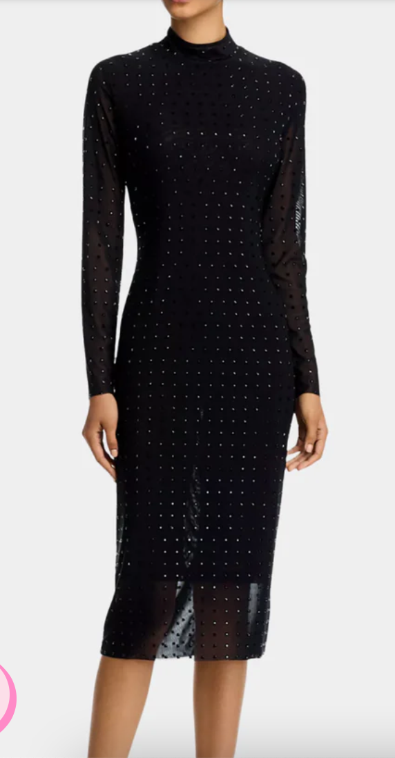 Steve Madden Kristi LS Midi Dress