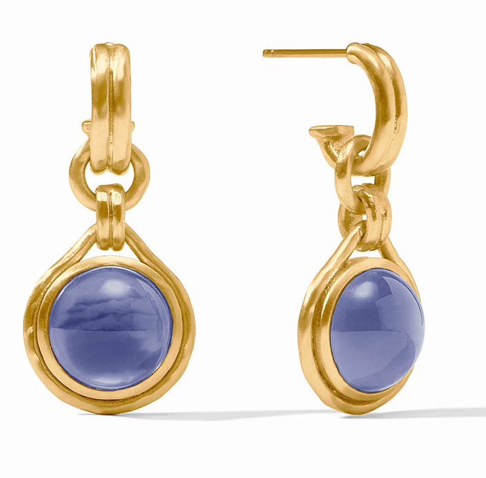 Julie Vos Solara Hoop & Charm Earring