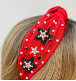 Prep Obsessed Game Day Embellished Star Headband
