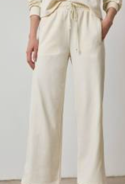 Lilla P Drawcord Wide Leg Pant