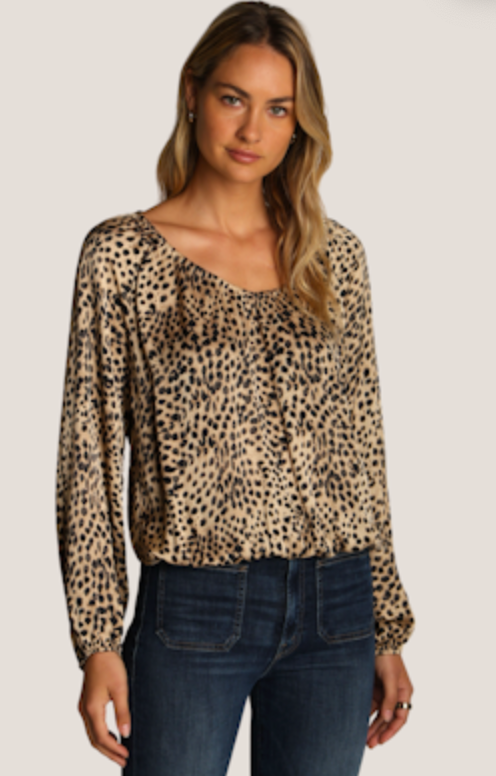 Dylan Roxy LS Blouse
