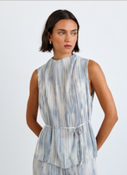 Bella Dahl Mock Neck Top