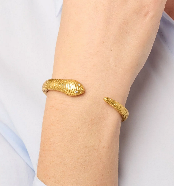 Julie Vos Snake Cuff