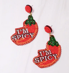 Caroline Hill I'm Spicy Pepper Earrings