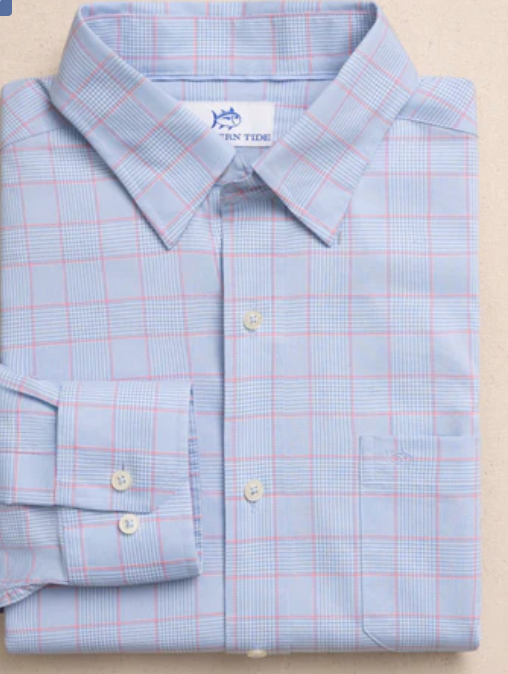 Southern Tide Coral Springs Plaid Charleston Shirt
