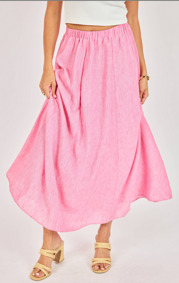 Sadie & Sage By The Sea Midi Skirt