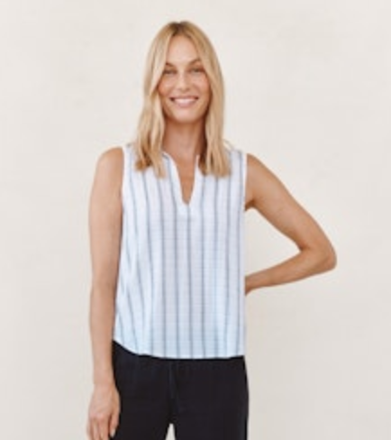 Bella Dahl Sleeveless V-neck Pullover