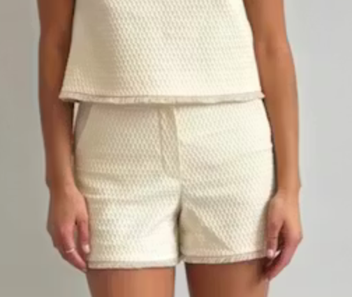 Trina Turk Valera Fringe Short