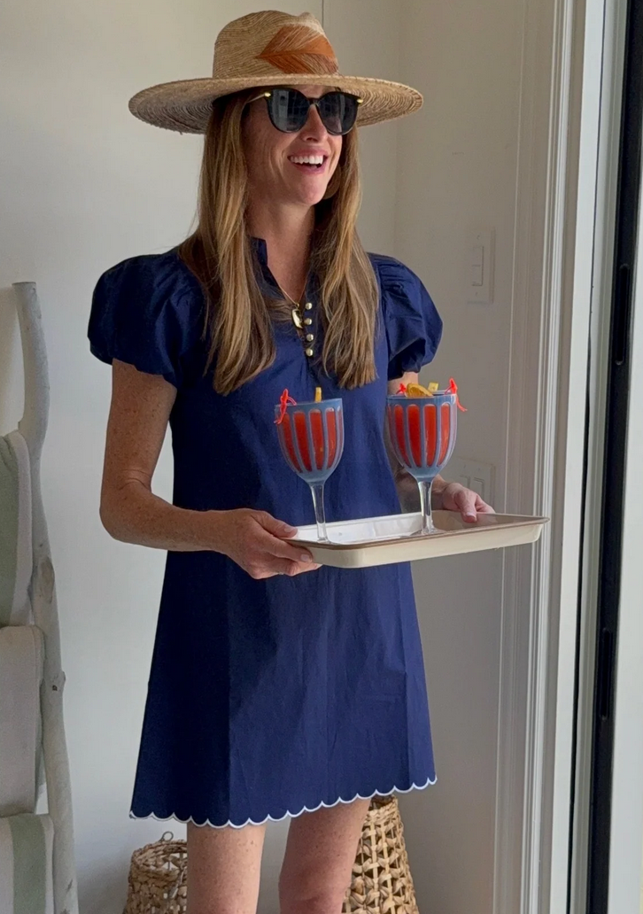 Sail To Sable Puff Sleeve Tunic