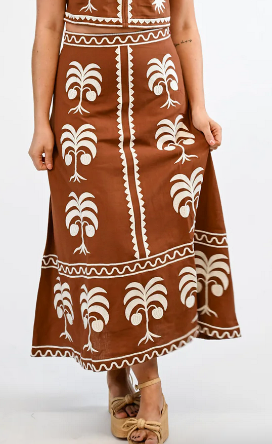 Victoria Dunn Maura Maxi Skirt