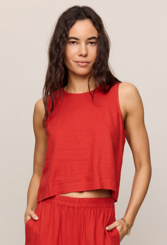 Z Supply Sloane Linen Top