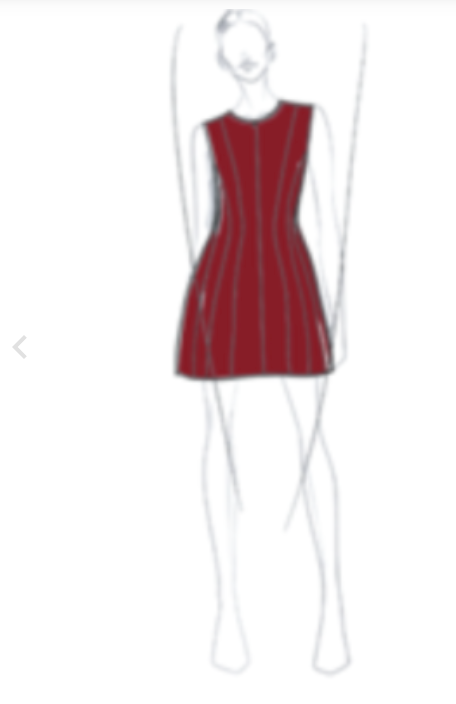 Spanx Seamed Sleeveless Mini Dress