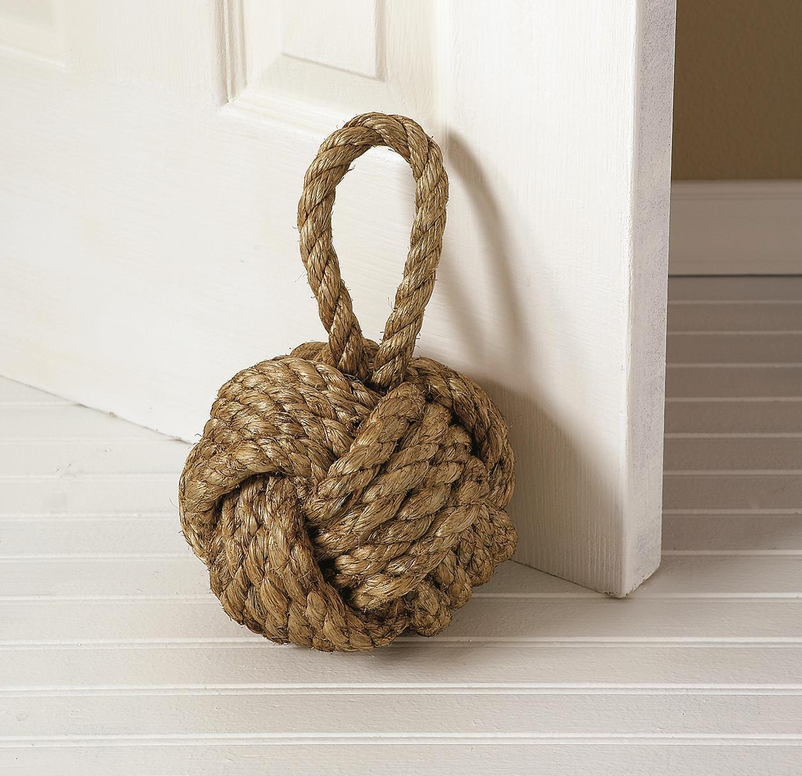 Two's Company Marseille Knot Door Stop