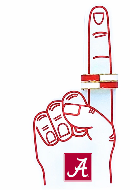 Color Shout 50/50 Stack Ring Set