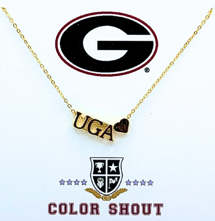 Color Shout Heart Necklace